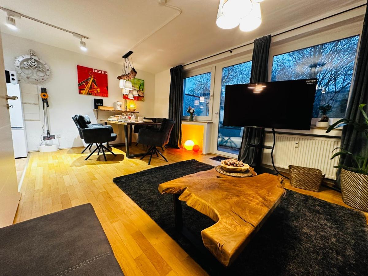 דירות אסן Stilvoll-Mit Balkon- Zentral - Netflix-Nespresso מראה חיצוני תמונה